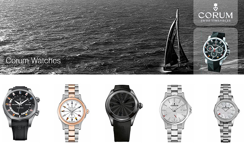 Up to 70% Off on Luxury Corum Watches