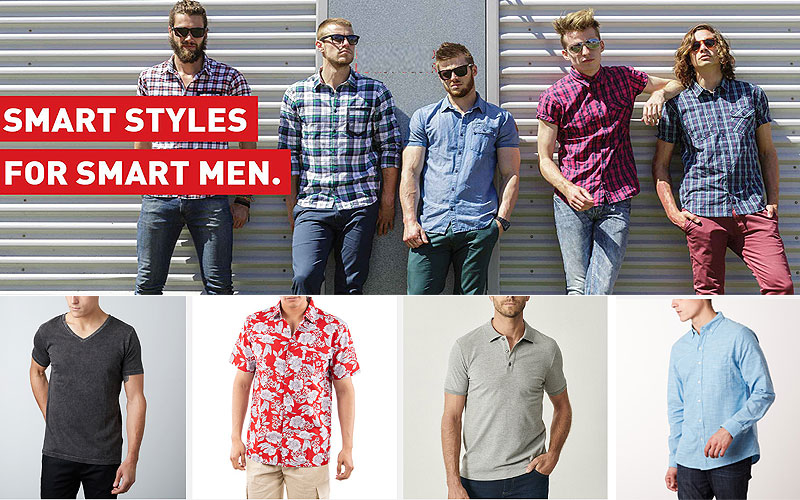 Summer Sale: Up to 75% Off on Men's Shirts & T-Shirts