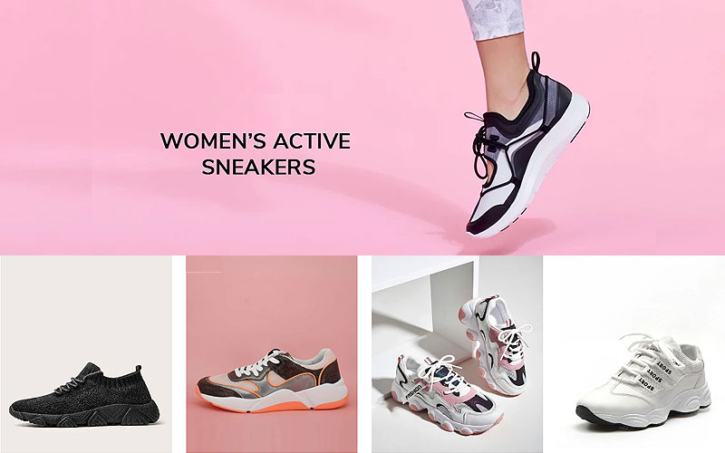 Footwear Sale: Up to 60% Off on Women's Sneakers & Athletic Shoes