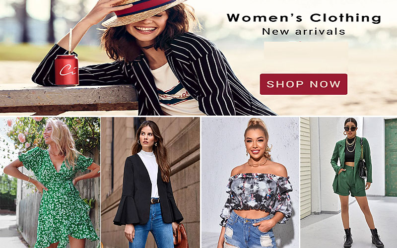 Up to 60% Off Women's Fashion Clothing