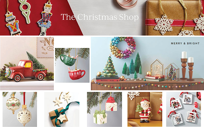 Christmas Shop: Up to 50% Off on Holiday Decor, Ornaments & More