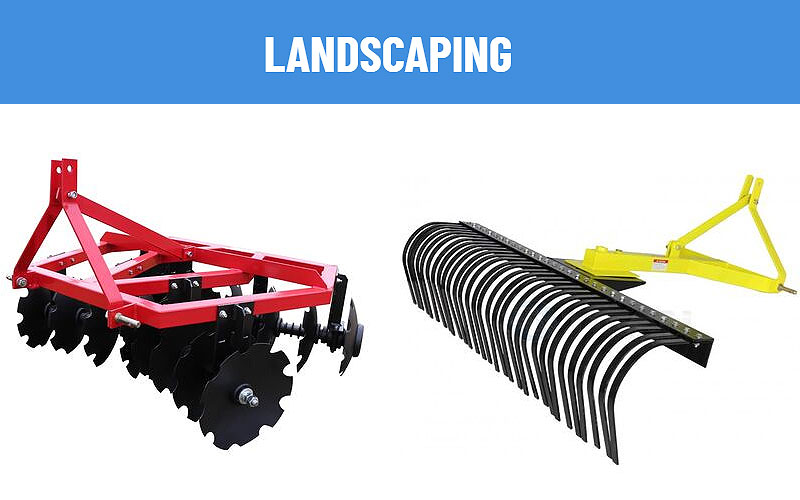 Shop 3-Point Tractor Landscaping Attachments at Lowest Price