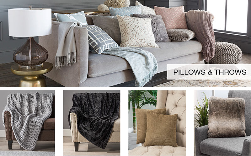 Buy Discount Decorative Indoor Throws & Pillows