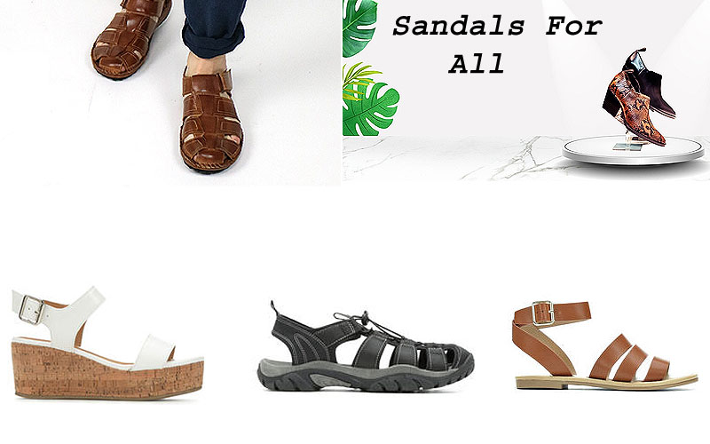 Summer Sale: Up to 70% Off on Sandals for Men & Women's