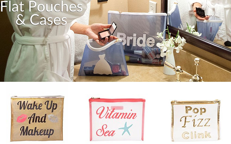 Shop Online Stylish Flat Pouches & Cases at Discount Price