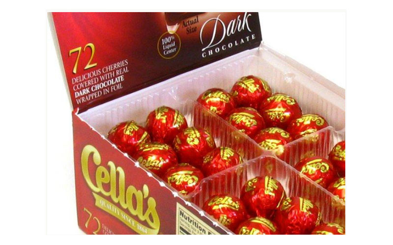 Cella's Dark Chocolate Covered Cherries 72-Count