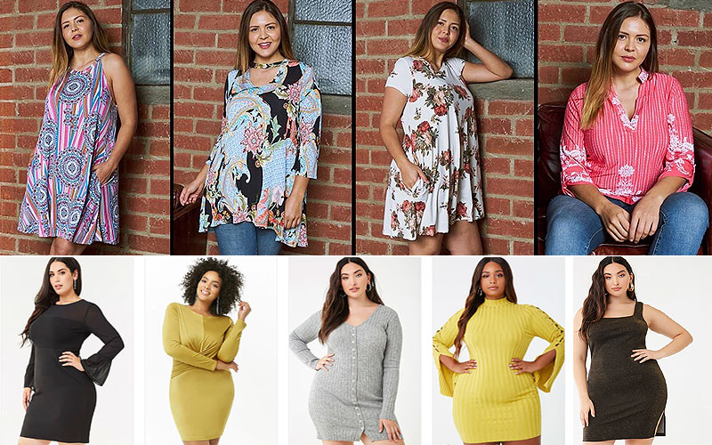Up to 60% Off on Women's Plus Size Dresses