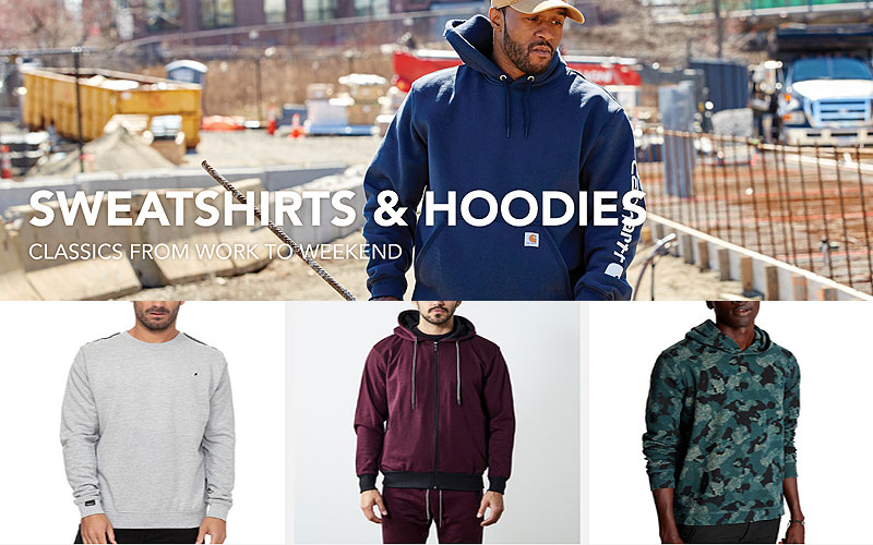 Up to 70% Off on Sweatshirts & Hoodies