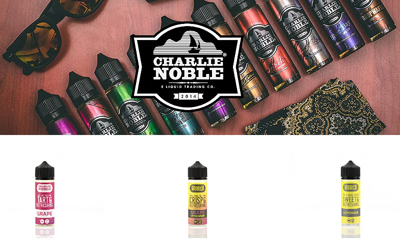 Shop Online Charlie Noble Vape Juice on Sale Prices