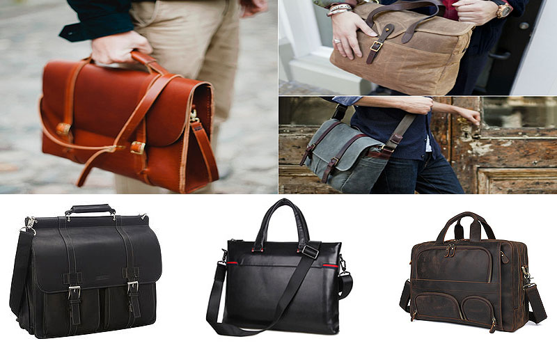 Up to 70% Off on Men's Professional Bags