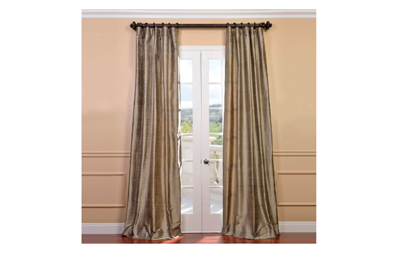 Cashmere Textured Dupioni Silk Curtain