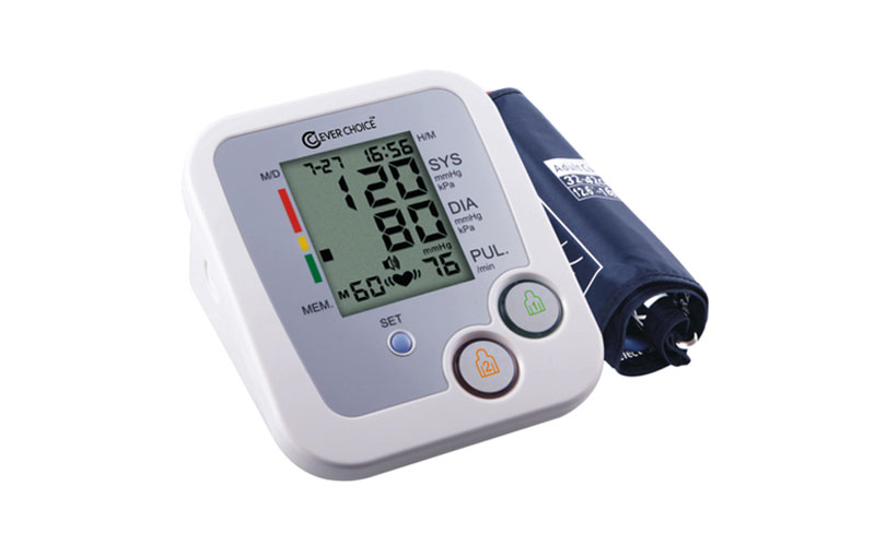 Clever Choice Fully Automatic Talking Arm Blood Pressure Monitor