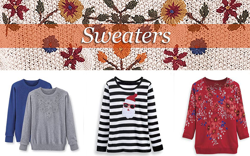 Up to 60% Off on Women's Sweaters