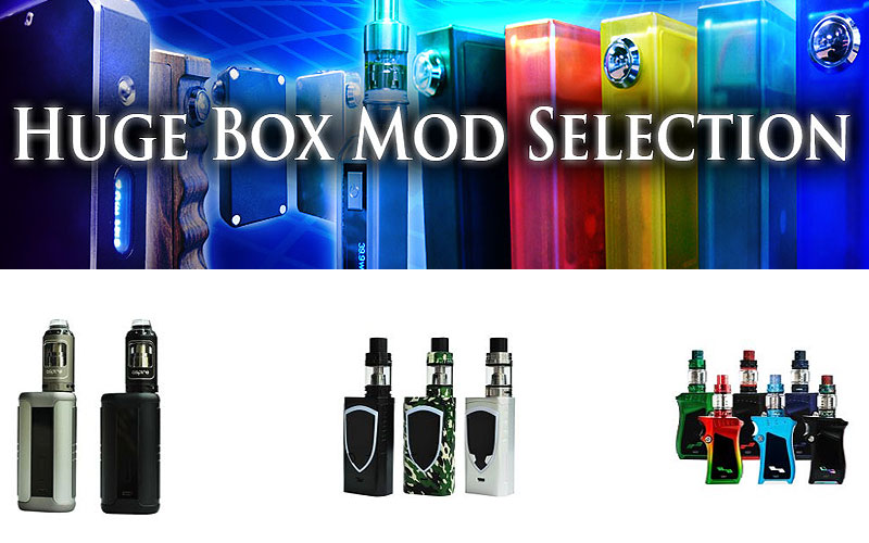 Up to 20% Off on Vape Box Mod Kits on Sale