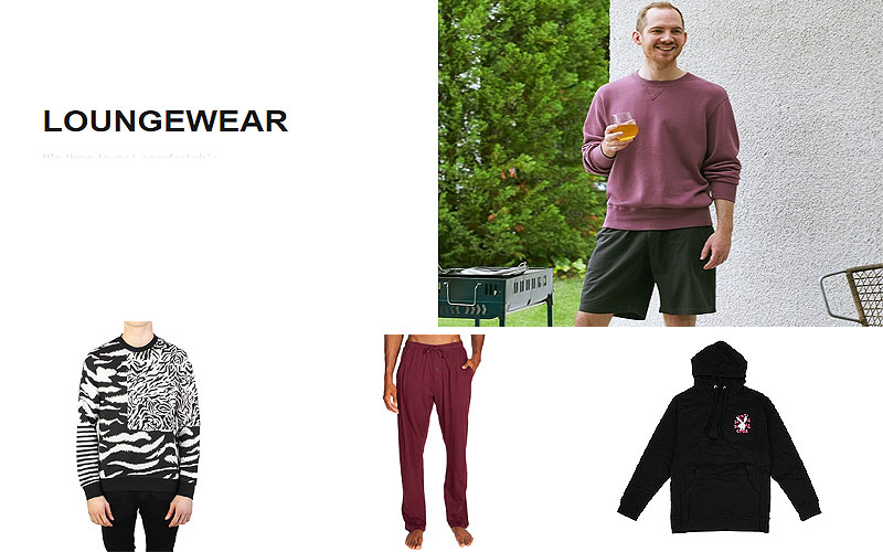 Up to 65% Off on Men's Loungewear