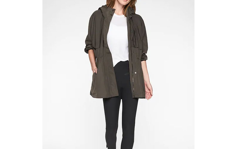 Athleta Rainfall Swing Parka