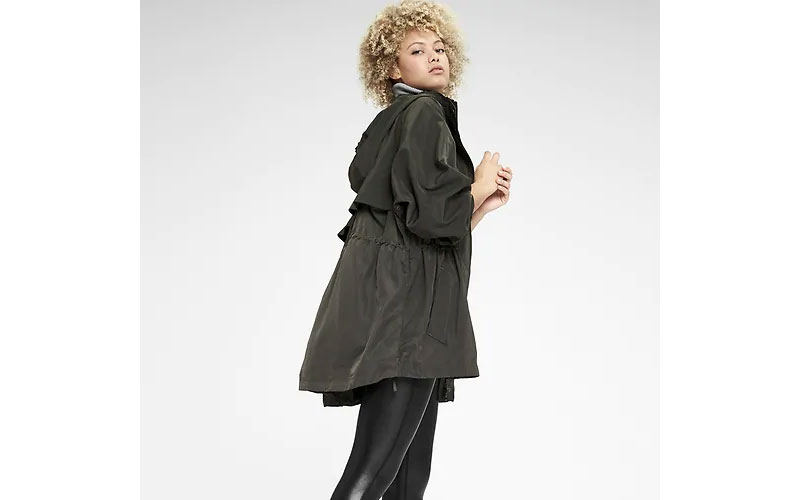 Athleta Rainfall Swing Parka