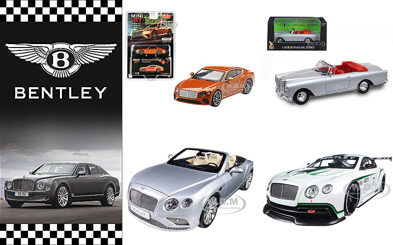 Up to 40% Off on Bentley Diecast Car Models