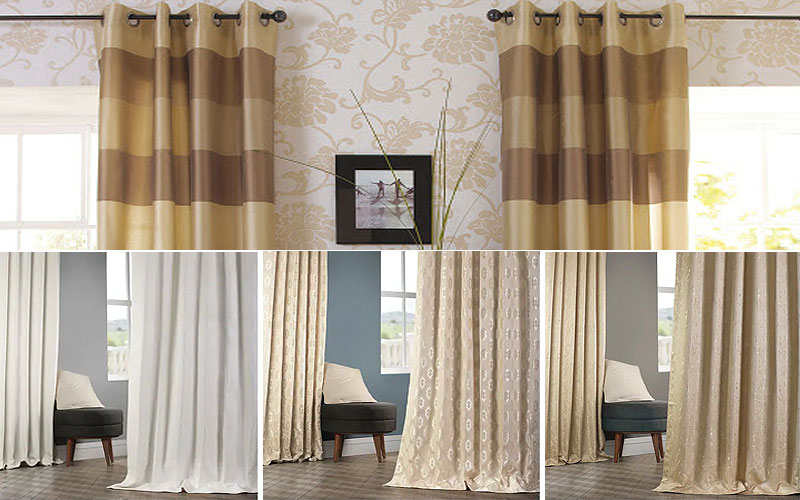 50% Off on Designer Jacquard Curtains