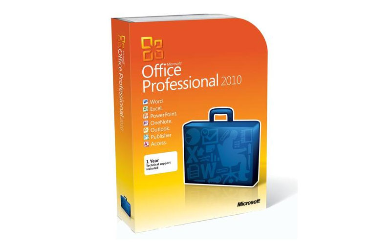 Microsoft Office 2010 Professional AE License