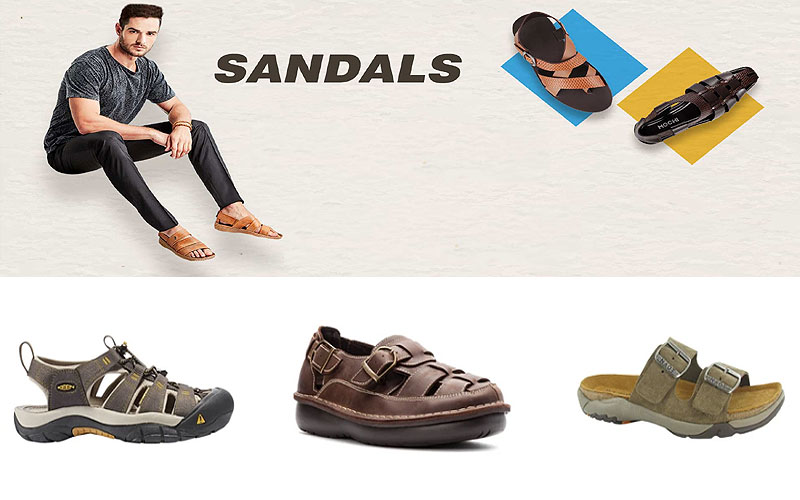 Footwear Sale: Up to 50% Off on Men's Sandals