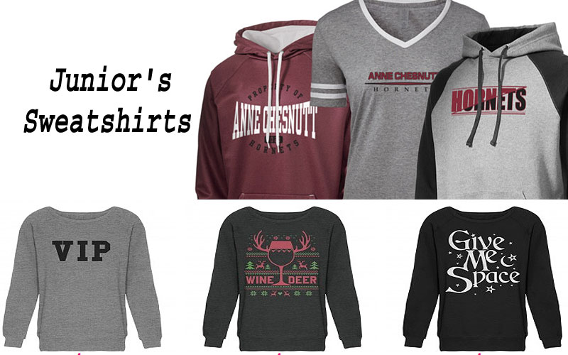 25% Off on Juniors' Sweatshirts & Hoodies