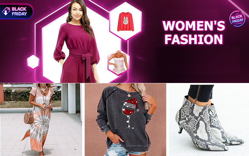 Black Friday 2020: Up to 50% Off on Trendy Women's Clothing & Shoes