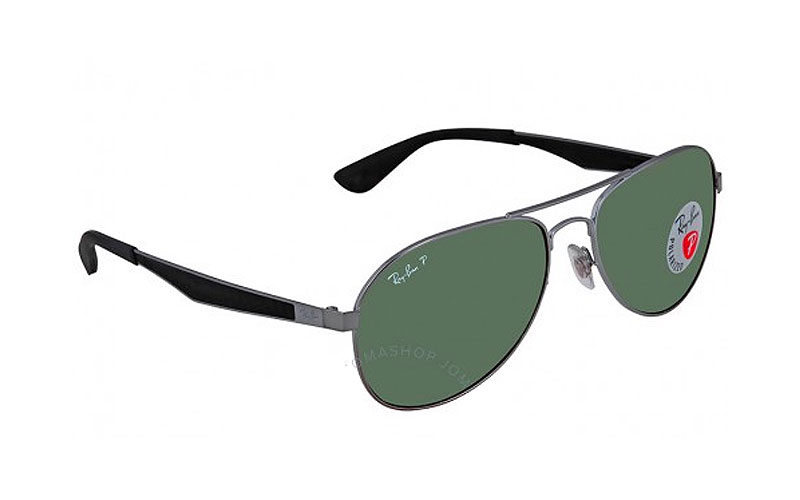 Ray-Ban Polarized Green Classic G-15 Aviator Sunglasses