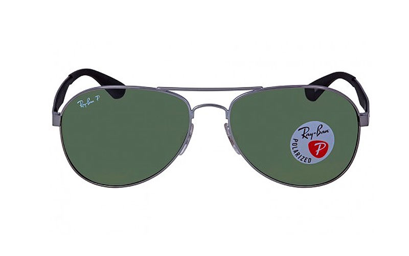 Ray-Ban Polarized Green Classic G-15 Aviator Sunglasses