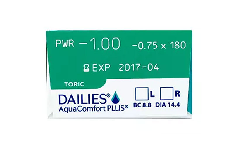 Dailies AquaComfort Plus Toric 30 Pack