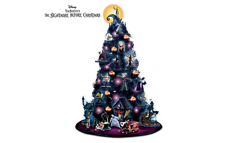 The Nightmare Before Christmas Tabletop Tree Collection