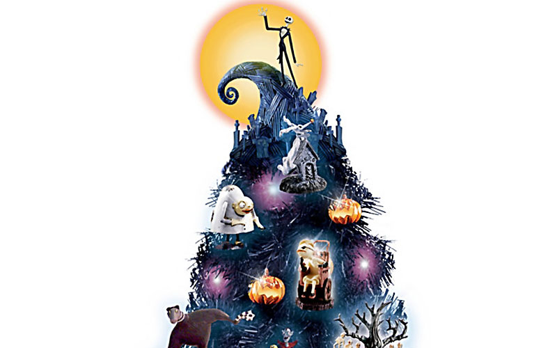 The Nightmare Before Christmas Tabletop Tree Collection