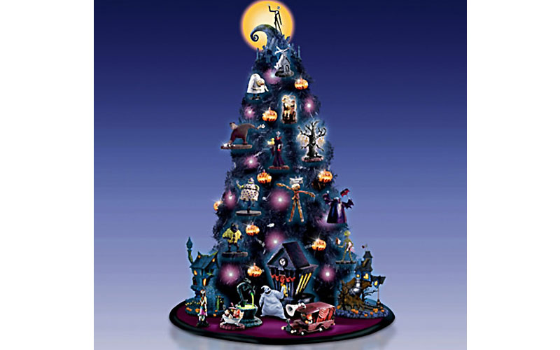 The Nightmare Before Christmas Tabletop Tree Collection