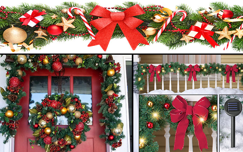 Up to 45% Off on Christmas Garlands Under $25 & $50
