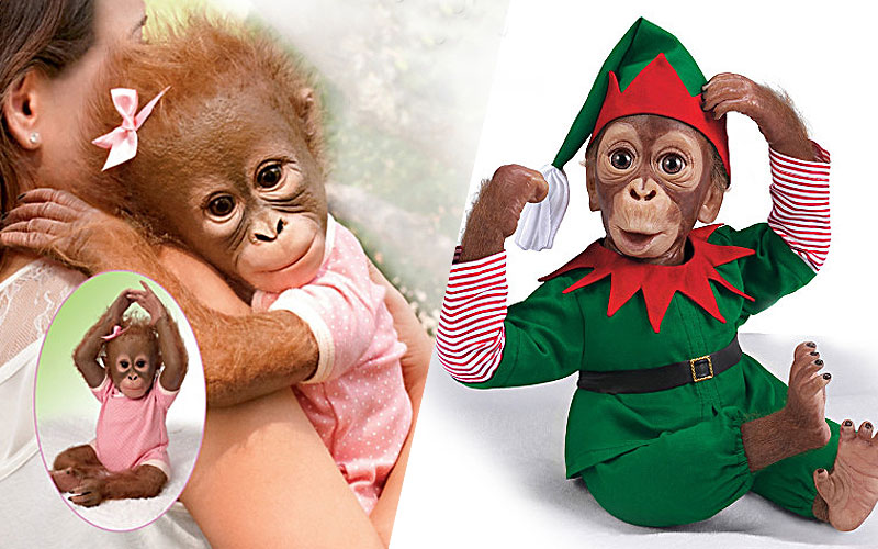 Ashton Drake Monkey Dolls for Sale