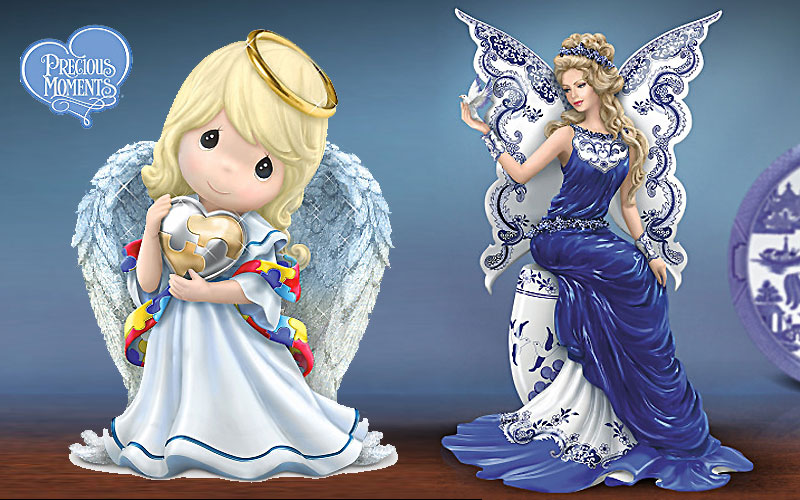 Hamilton Collection Angel Figurines for Sale