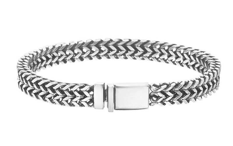 Stainless Steel Double Franco Bracelet