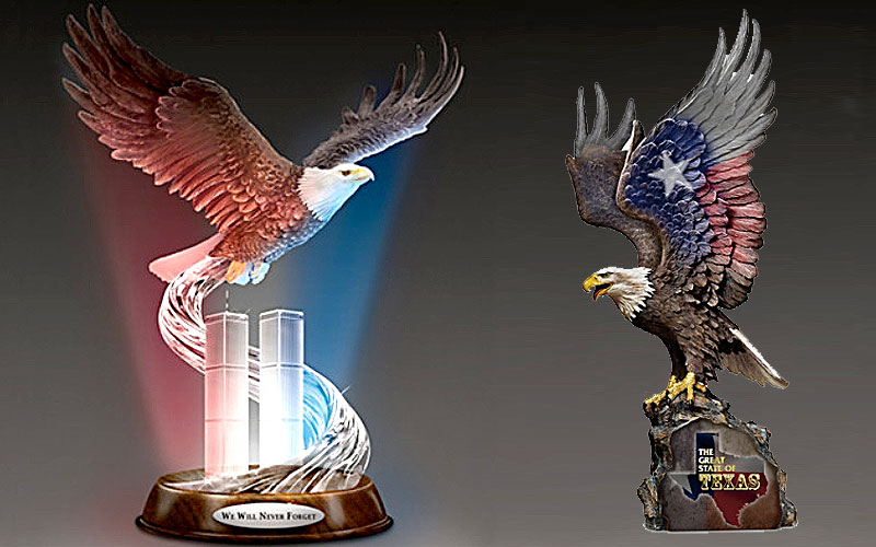 Bradford Exchange Eagle Sculptures for Sale