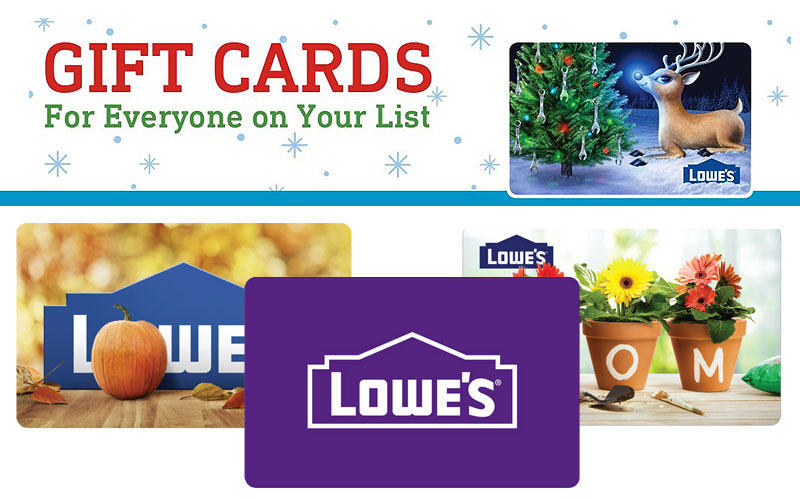 Lowe's Gift Cards for Sale