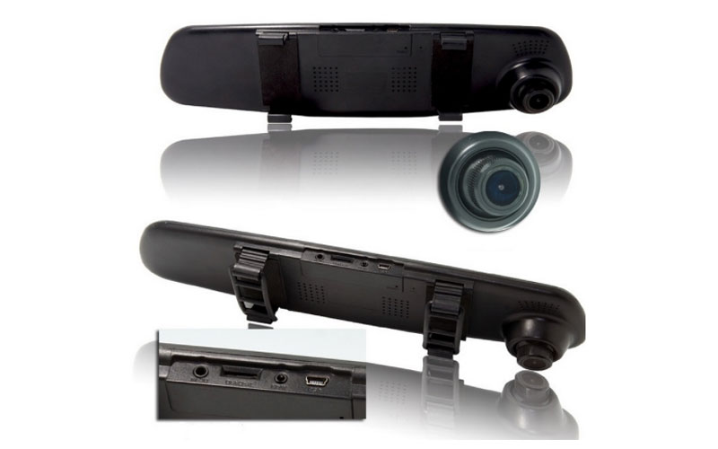 HD 1080P Dual Lens Car DVR Dash Cam Recorder with G-Sensor