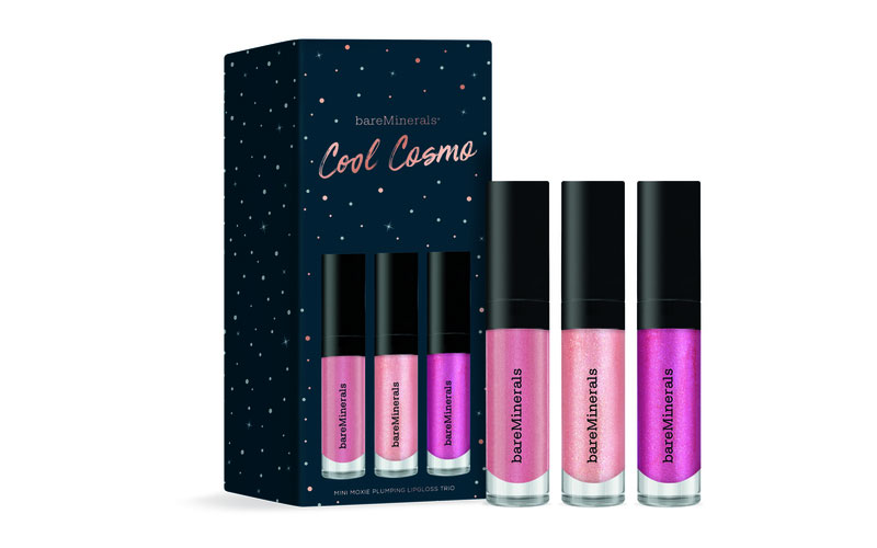 bareMinerals Cool Cosmo Mini Moxie Plumping Lipgloss Trio