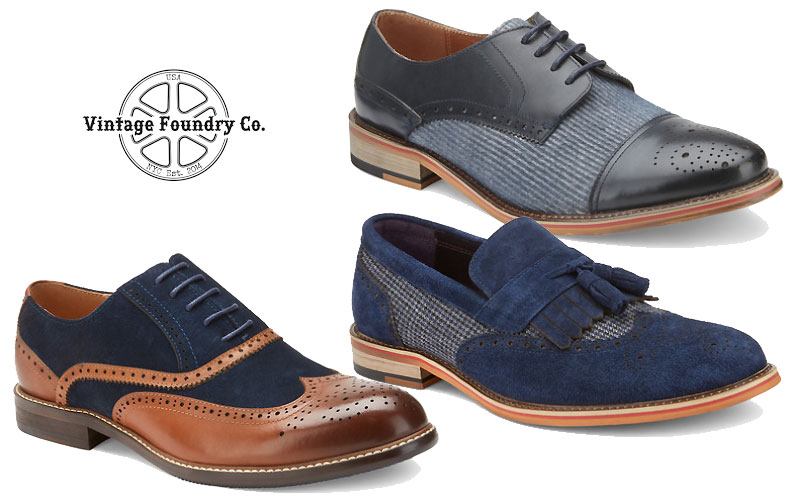 Up to 80% Off on Vintage Foundry Men's Shoes