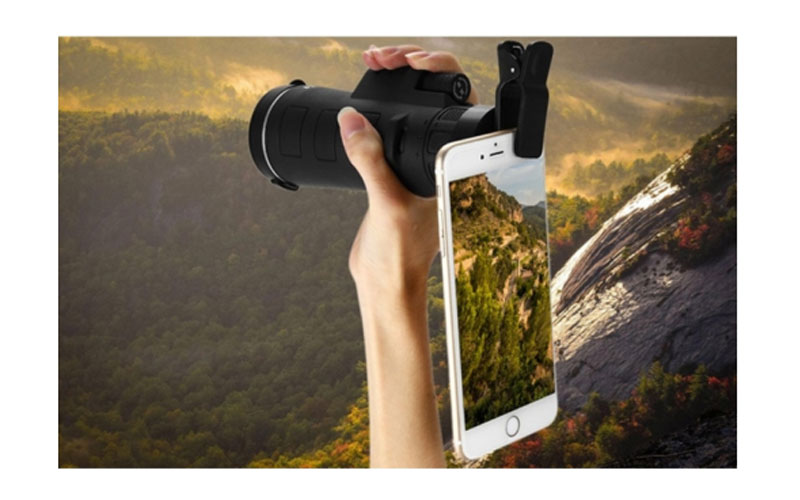 PANDA 35 x 50 BAK4 HD Camera Lens Zoom Monocular + Smartphone Clip