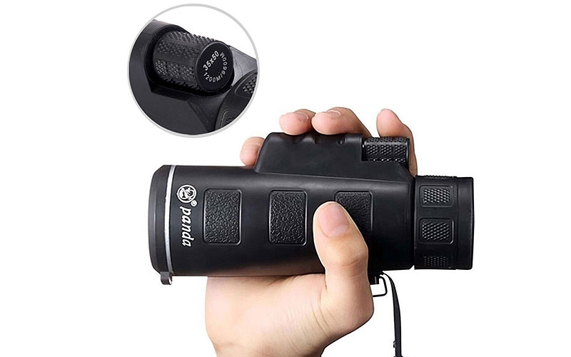 PANDA 35 x 50 BAK4 HD Camera Lens Zoom Monocular + Smartphone Clip