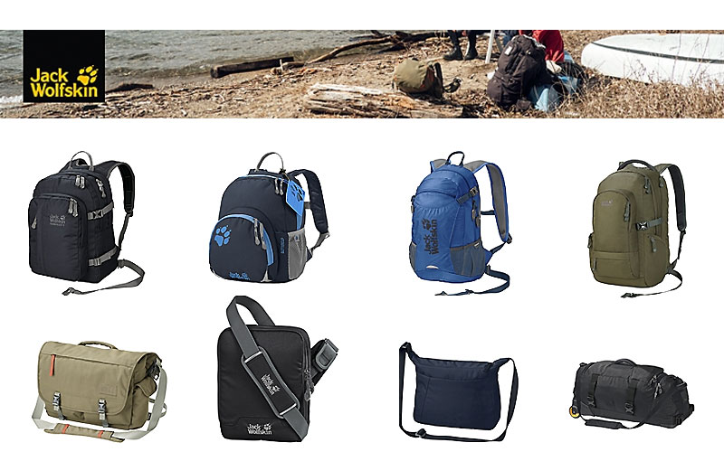 Up to 60% Off on Jack Wolfskin Bags & Backpacks