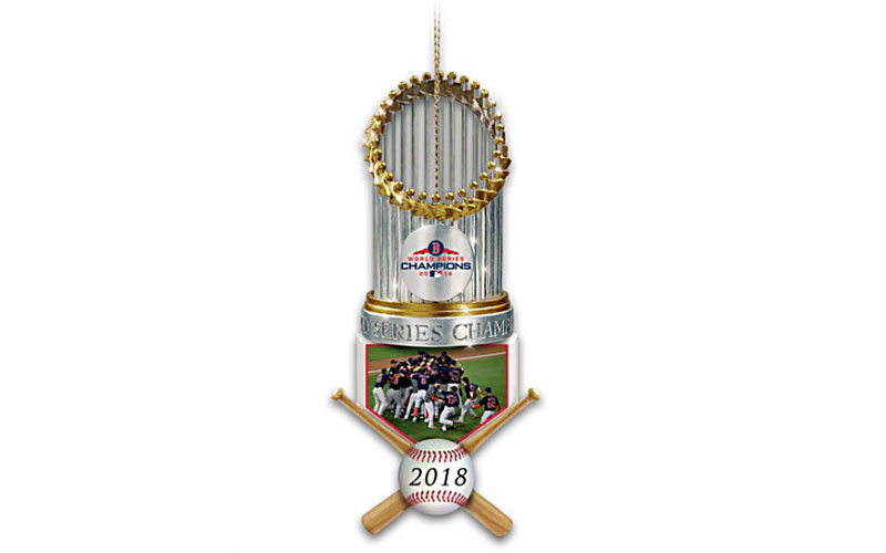 Red Sox 2018 World Series Champions Christmas Ornament