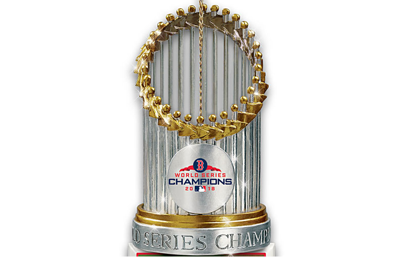 Red Sox 2018 World Series Champions Christmas Ornament