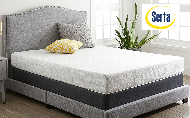 serta foam mattress box spring