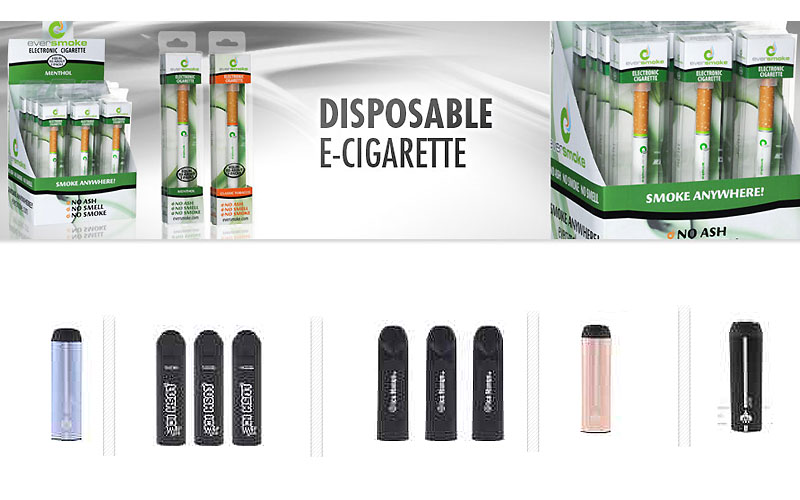 Shop Disposable E-Cigarettes as Low as $1.09 Only