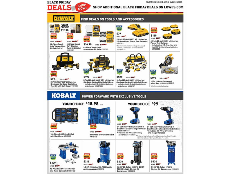 Lowe&#39;s Black Friday Ad 2019 Deals, Discounts & Sales - Price From: $2.98 - May 2020